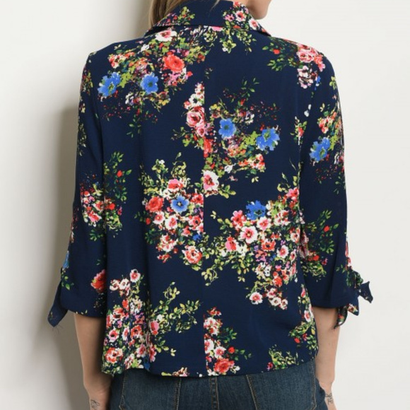 FLORAL JACKET @LAST ONE - Picture 4 of 4